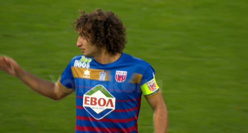 بالفيديو.. ارتداء شارة القيادة واعتراض عنيف في وداع وردة لفولوس